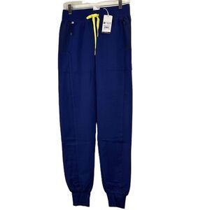 Figs Navy Boston Slim Tall Drawstring Scrubs Jogger Pants Size XS Tall